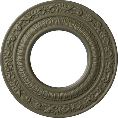 Ekena Millwork Andrea Ceiling Medallion (Fits Canopies up to 4 1/8"), 8 1/8"OD x 4 1/8"ID x 1/2"P, Spartan Stone CM08ADSSF